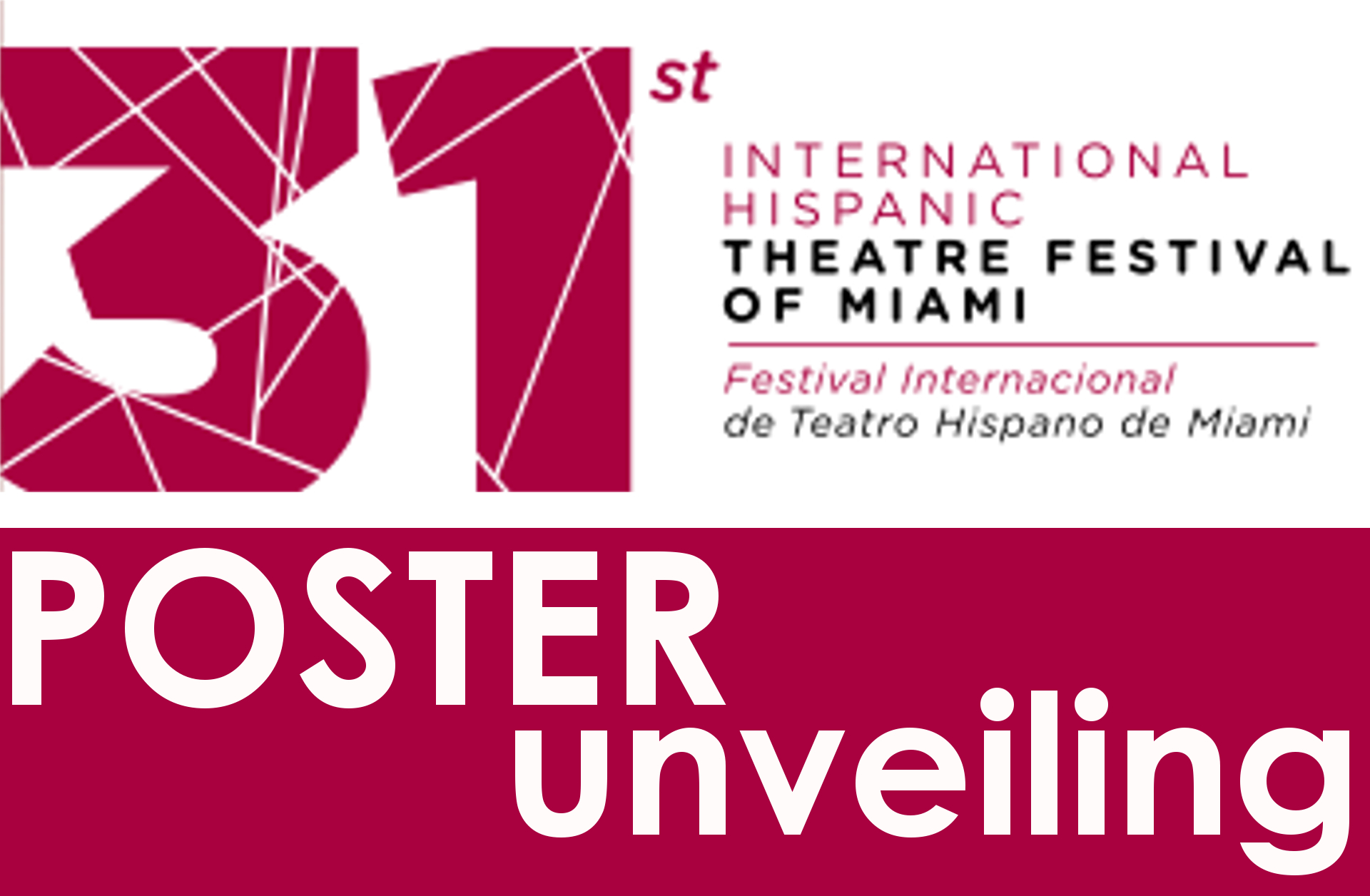 Teatro Avante 31-IHTF Poster Unveiling